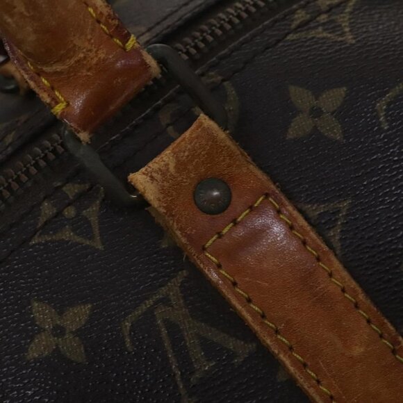LOUIS VUITTON Monogram Keepall 50 Boston Bag M41426 LV Auth EC556 - Picture 10 of 15